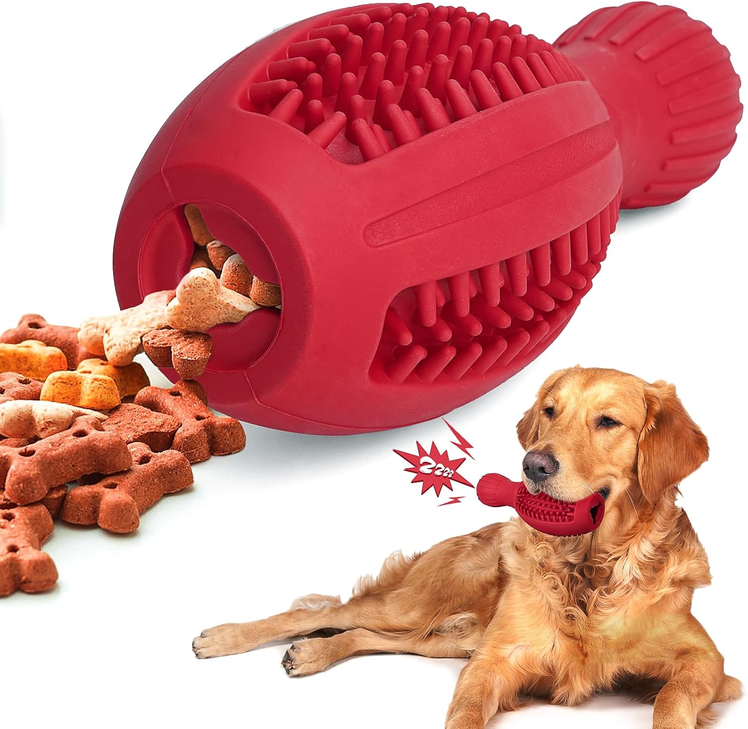 Pet Supplies TonyEst Dog Toys, Indestructible Chew Toys for Aggressive Chewers Large Medium