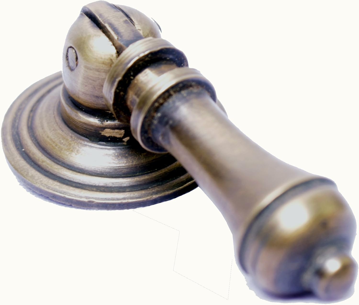 Nesha Cudgel 2 inch Tear Drop Smaller Cabinet Pulls Set of 2