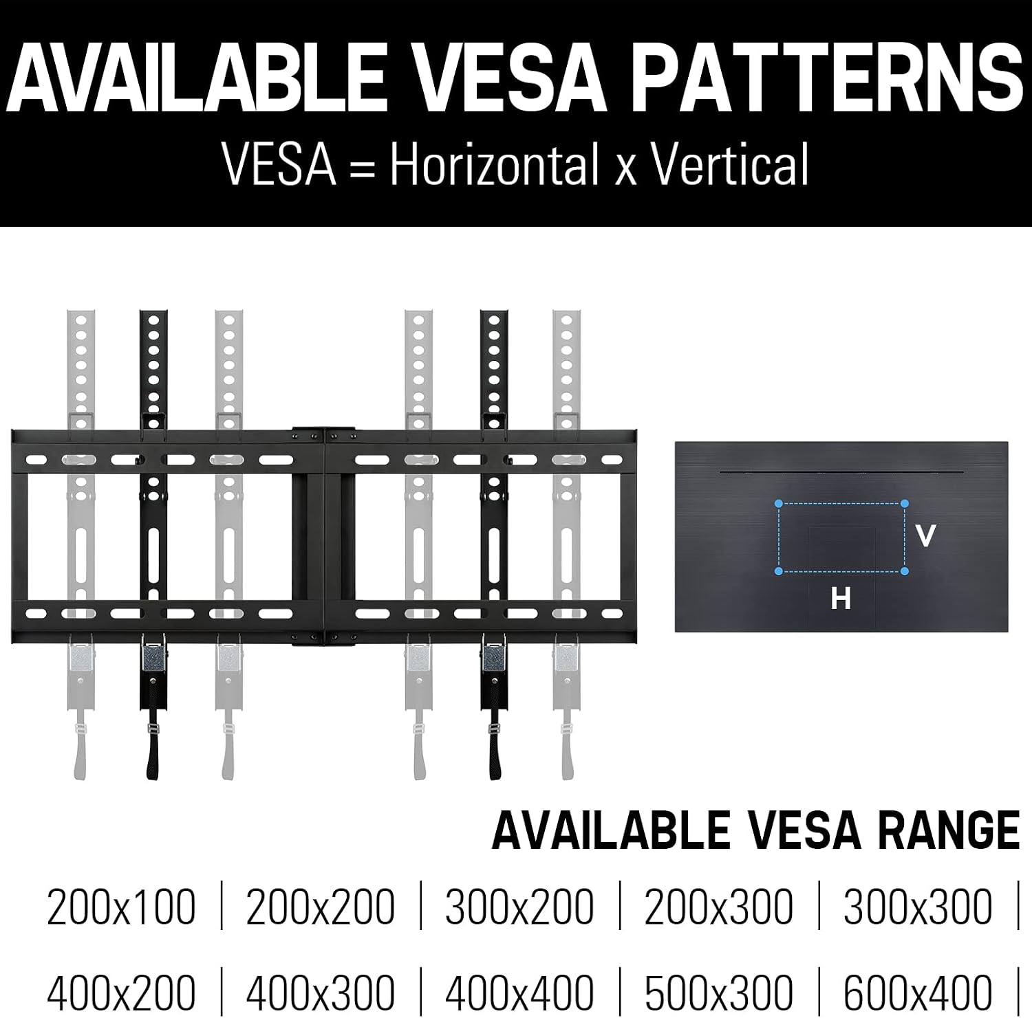 Mounting Dream Tilting TV Wall Mount for Most 37-70 Inches Flat Screen TVs, TV Mount - Wall Mount TV Bracket up to VESA 600x400mm and 132 lbs - Easy to Install on 16", 18", 24" Studs