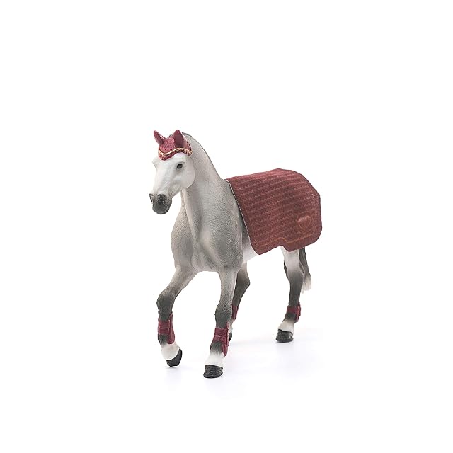 Foto 2 de 5 de Schleich 42456 Horse Club Play Set - Concurso equestre yegua Trakehner, Juguetes a Partir de 5 años