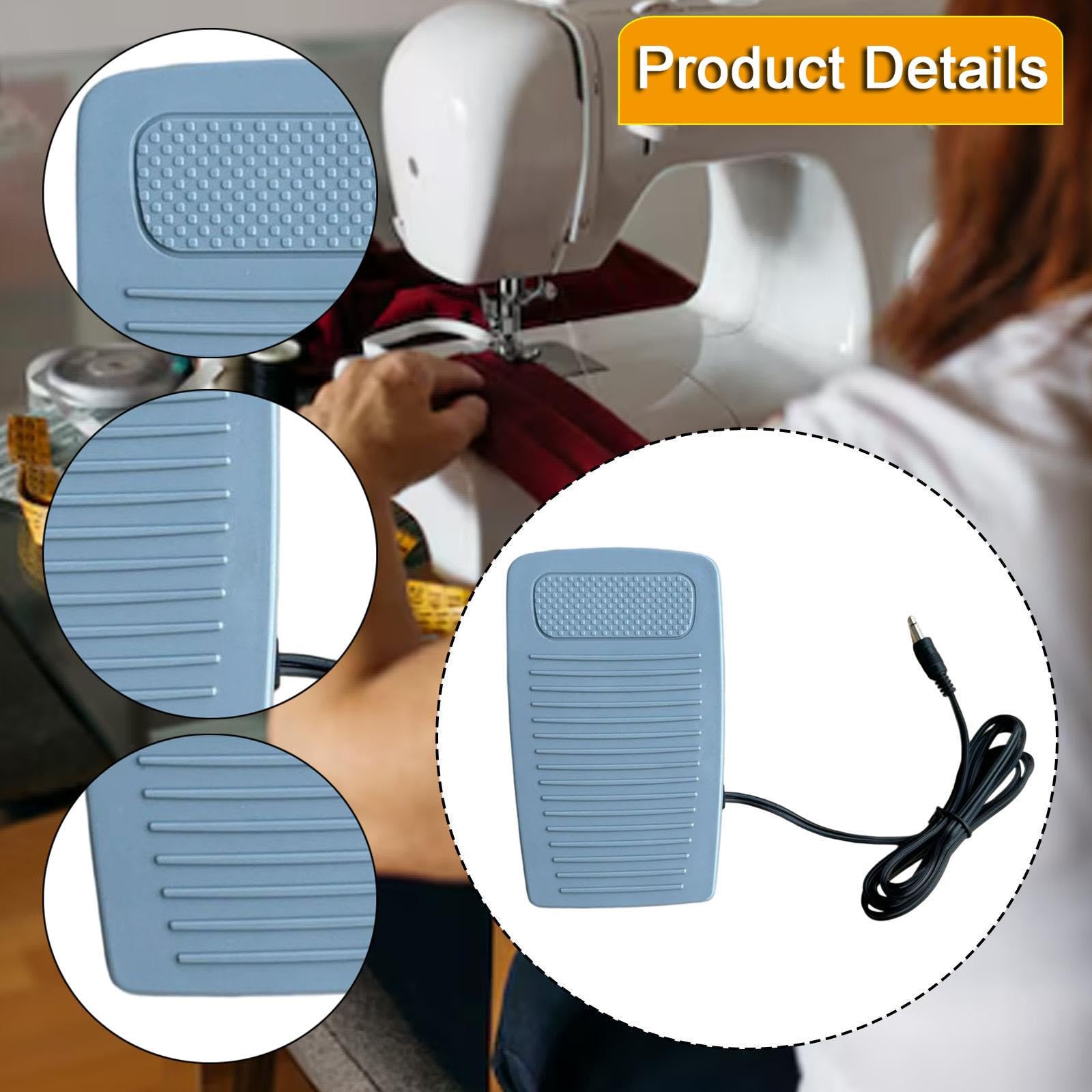 Pedal C-9002 de Repuesto Directo para Accesorios de Máquinas de Coser