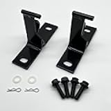Region Offroad Rear Seat Mounting Brackets Fold and Tumble Compatible with Jeep Wrangler YJ 1987-1995 and CJ 1976-1986
