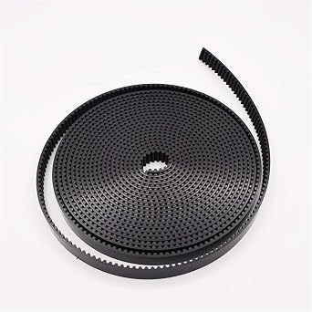 Timing Belt 1-10 Meters, Black HTD3M Type Opened Polyurethane Timing Belt, 10/15/20mm Width, PU with Steel Wire, 3mm Pitch, Synchronous Belt Replacement Parts NO.214210mm,Length 1 Meter