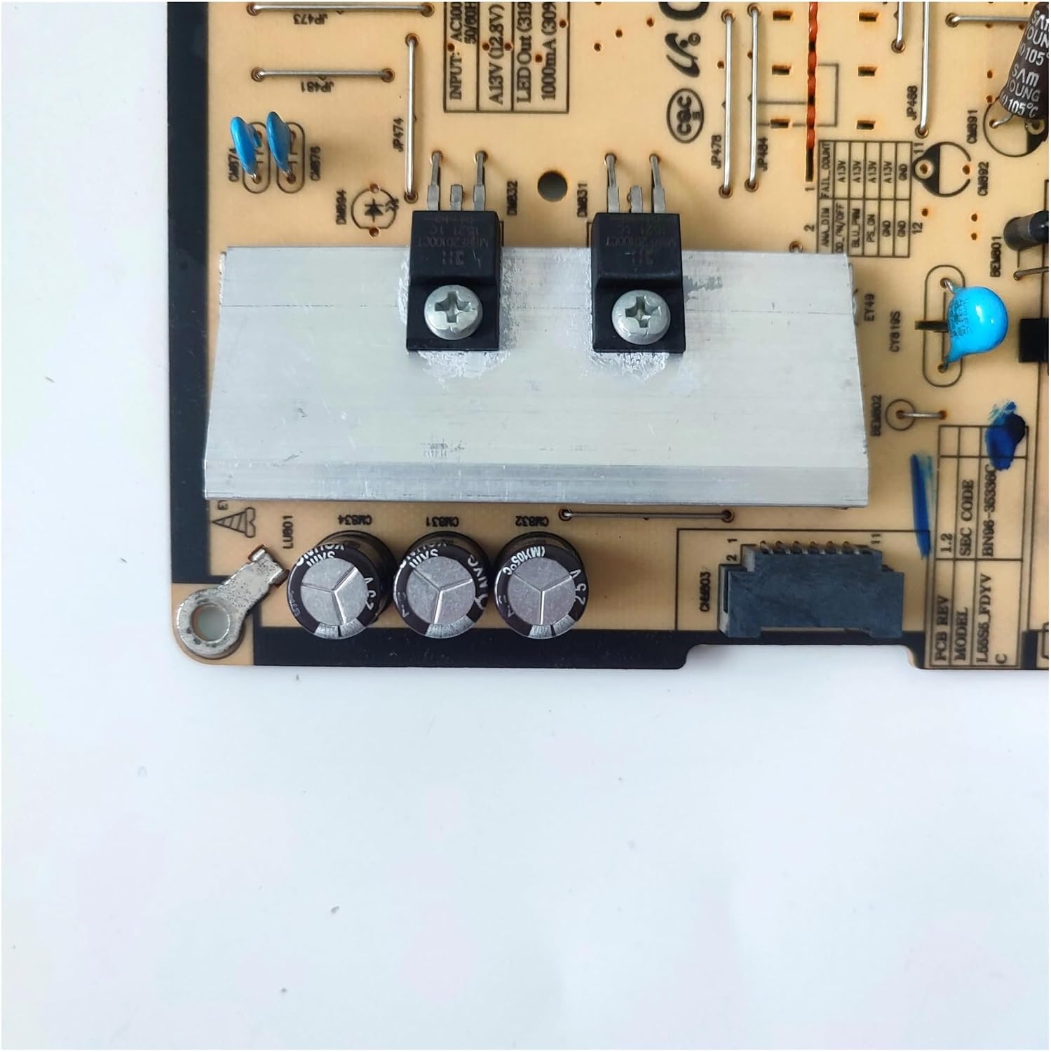 Compatible for Samsung LCD TV Power Board BN96-35336A/B/C L55S5-FDYV for UA48JU50S UA55JU5910 UE48JU6070 UE55JU6050 UN48JU6150 UN55JU6400 48/55 Inch TV
