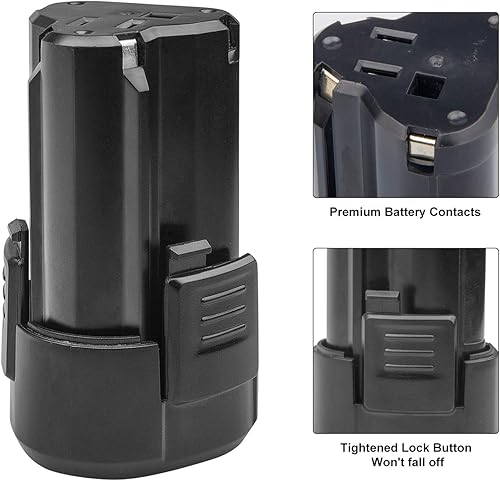 Miniatura 6 de ARyee Batería de repuesto de 12 V 3000 mAh para Rockwell RW9300 WA3503 WA3504 WA3505 RK2515K2 RK2514K2 Batería de alimentación inalámbrica de litio