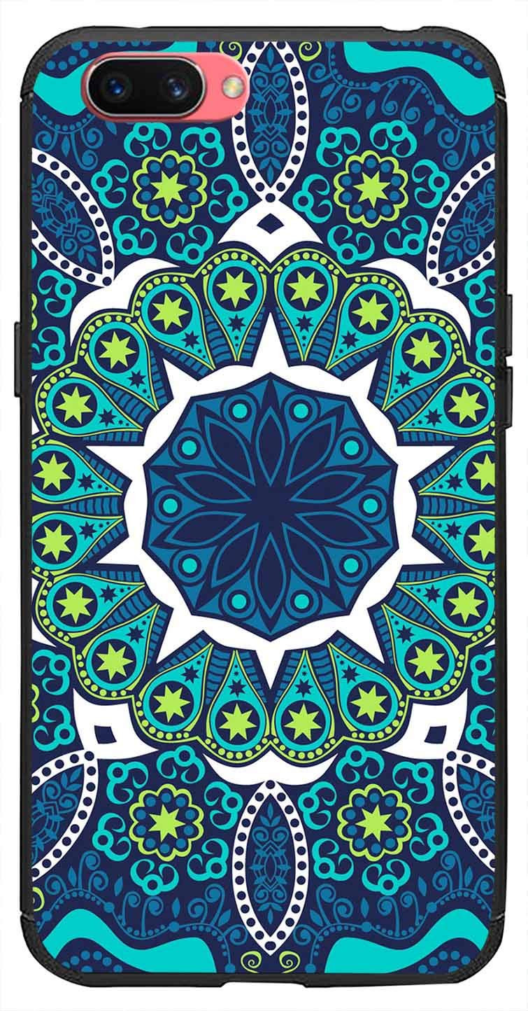 Amazon Brand - Solimo Designer Artistic Blue Pattern Printed Soft & Flexible Hybrid Back Case Mobile Cover for Oppo A3s (B086QCY36C) Amazon Price History, Amazon Price Tracker
