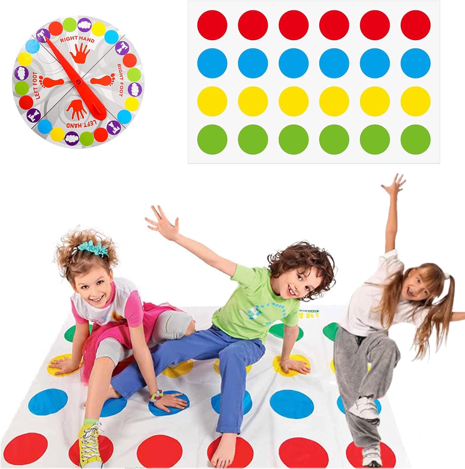 Twister Game for Kids, Twister Funny Balance Family Party Games, Funny ...