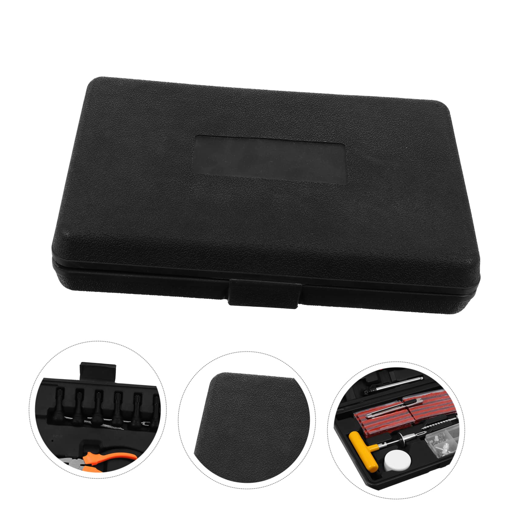 Zerodeko 100 Stück Autoreifen Reparaturset aus Stahl Gummi und Aluminiumlegierung Tragbar und Leicht für Schnelle Reifenreparatur Unterwegs