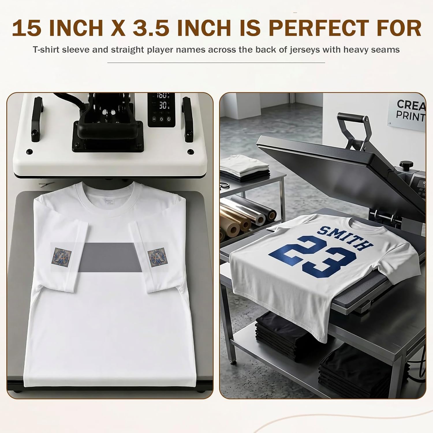 Silicone Heat Press Mat 3-Pack Set,3/8" Thick Heat Transfer Pad for T-Shirts,HTV & Sublimation,Ideal for Buttons,Zippers & Seams,Cuttable Replacement Pad for Heat Press Machine (15"x3.5",8"x10",6"x5")
