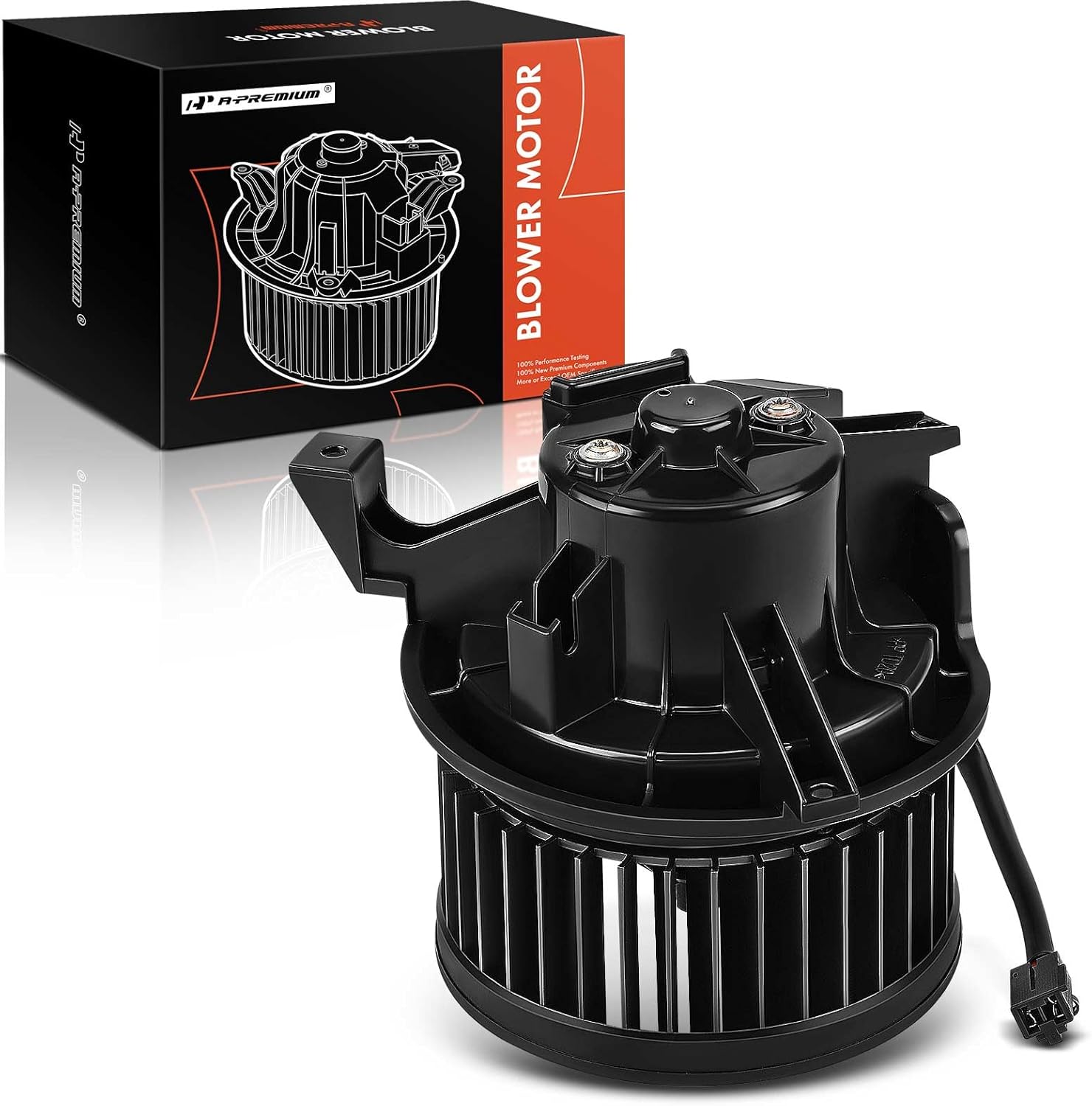 A-Premium Front HVAC Heater Blower Motor Compatible with Chrysler Sebring 1996-2000, Cirrus 1995-2000 & Dodge Stratus 1995-2000 & Plymouth Breeze 1996-2000