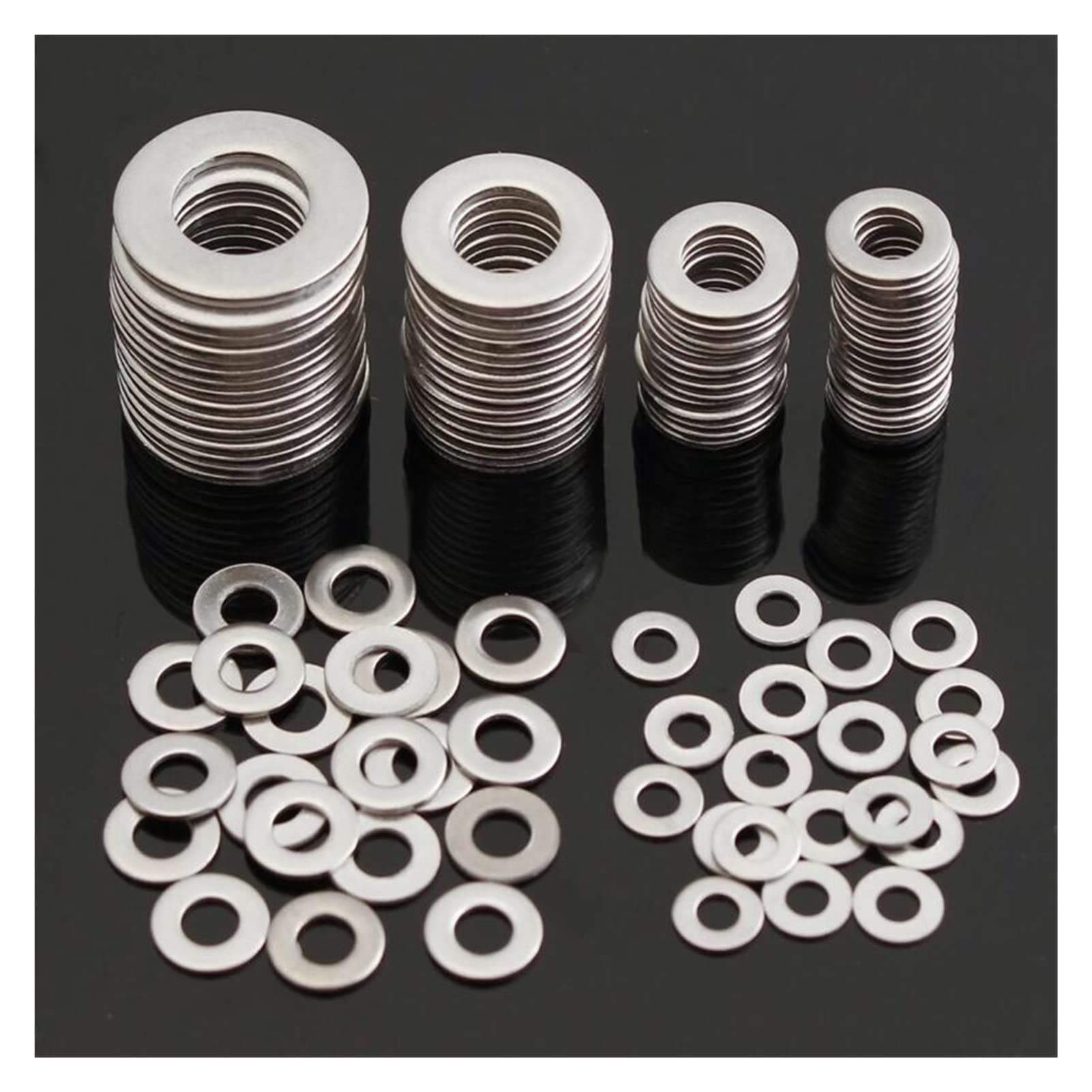 Rondella Liscia In Acciaio 8 Mm (foro Interno 3 Mm) | La Pallina - Foto 8