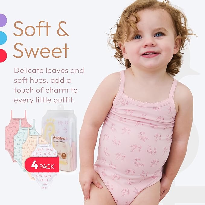 Bodies Bebé Niña Pack 4 miniatura 4