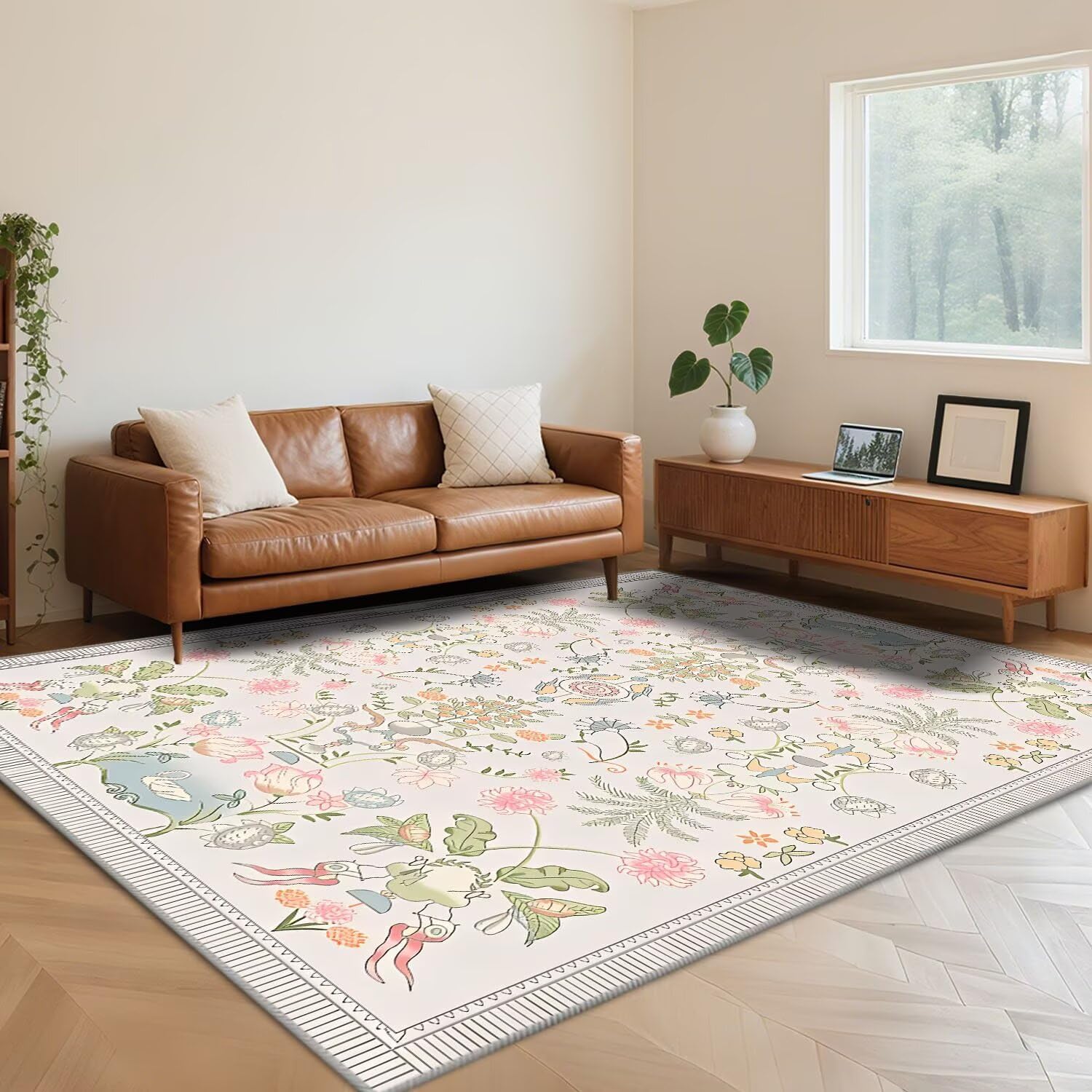 Tapis antidérapant lavable pour en finir avec les glissades de salon