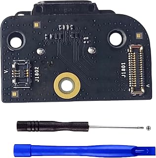 USB Charging Port Replacement for Beats Solo Pro Wireless Noise Cancelling On-Ear Headphones, USB Lightning Charge Board Repair Kit