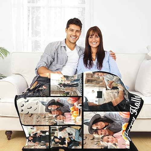 Miniatura 4 de Livole Manta personalizada con imagen, manta de franela personalizada con foto, imagen y texto, manta personalizada para niños, regalo para amigos,