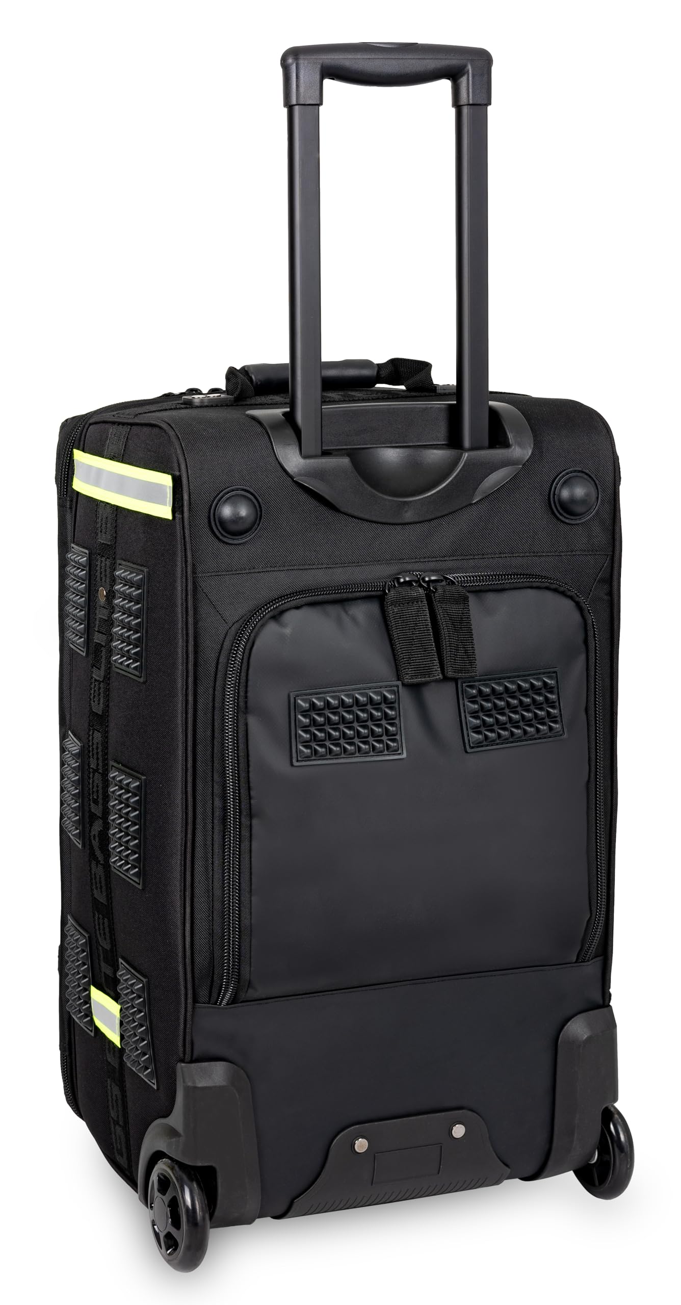 ELITE BAGS - EMERAIR Trolley Maletín de emergencia | Sistema de trolley | Gran volumen | Alivia | Incluye bolsillos modulares, Negro , Maletín de emergencia