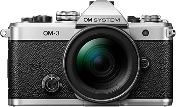 OM SYSTEM OM-3 Kamera - Micro Four Thirds 20 MP BSI - 12-45mm f4 PRO