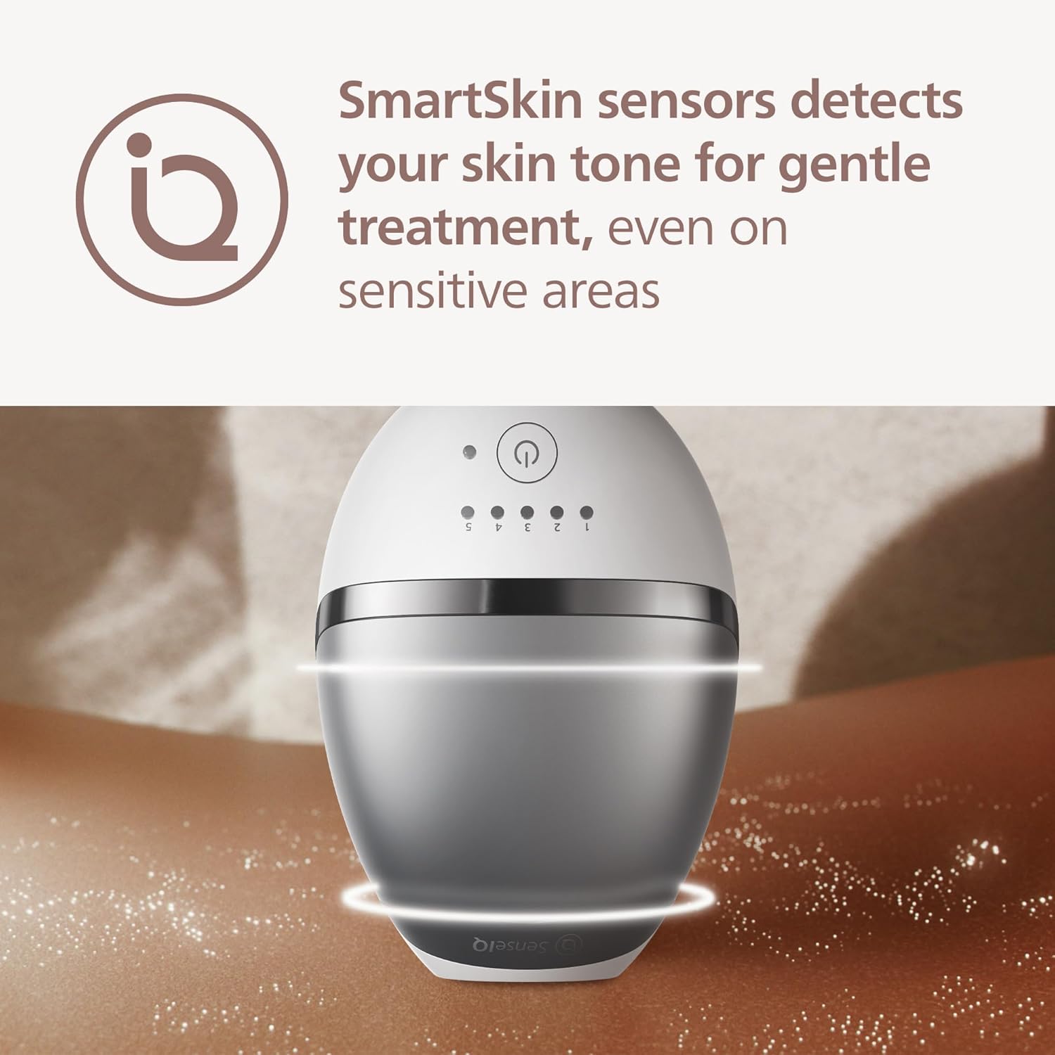 Philips Lumea 7000 Series IPL Hair Removal Device, for Women & Men, Visible Permanent Laser Hair Reduction Done at Home, SenseIQ Technology, Uniquely Curved Attachment for Body, BRI931/03