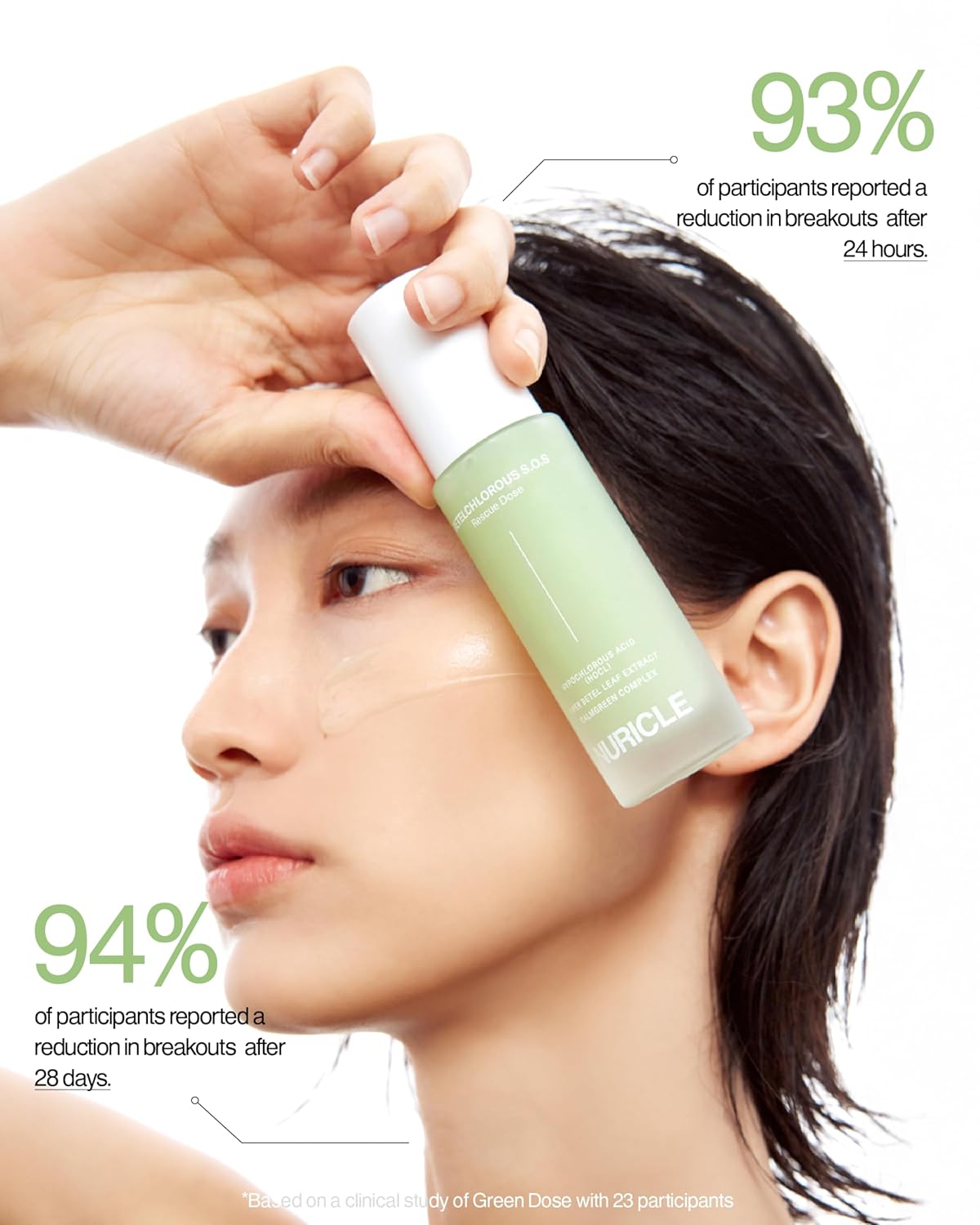 Betelchlorous S.O.S Rescue Dose – Hypochlorous Acid Face Serum for Acne, Redness & Sensitive Skin, Soothing Korean Skincare Serum, 30ml (1.014 fl oz) - Image 4