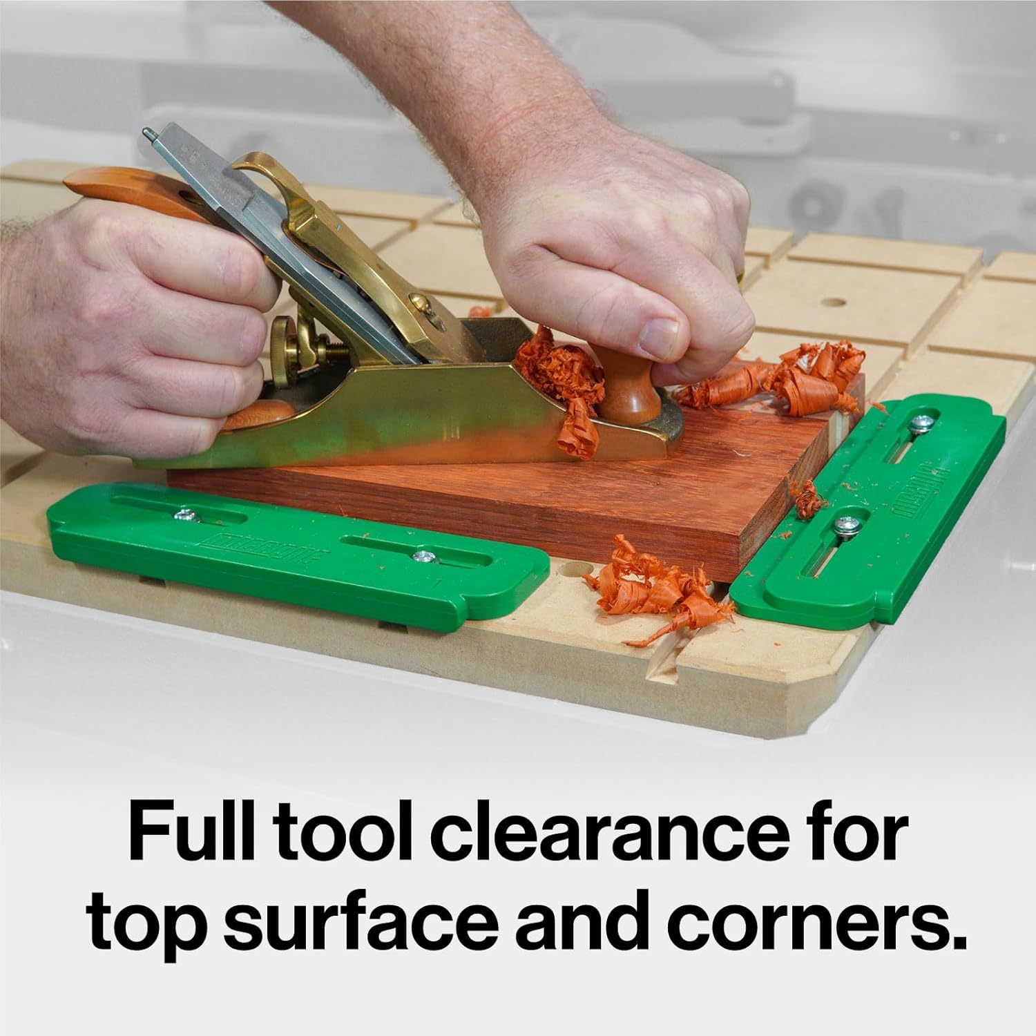 MICROJIG Matchfit Edge Guide for Dovetail Router Bit Grooves Track System - Low Profile, Precise Workholding Solution for CNC, Hand Planing, Woodworking Tools, CN-P1K3, 3-Pack