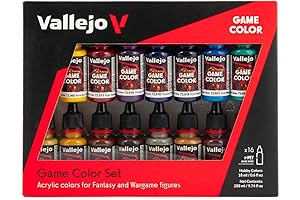 Vallejo Acrylic Game Color Advanced Set: A Spectrum of Hues for Hobbyists