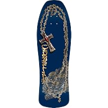 Powell Peralta Ray Underhill Cross Reissue Skateboard Deck, Navy/Gold Foil, 9.9" x 31.03"