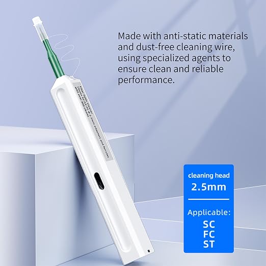 Limpiador de Fibra Óptica para Conectores 2.5mm miniatura 4