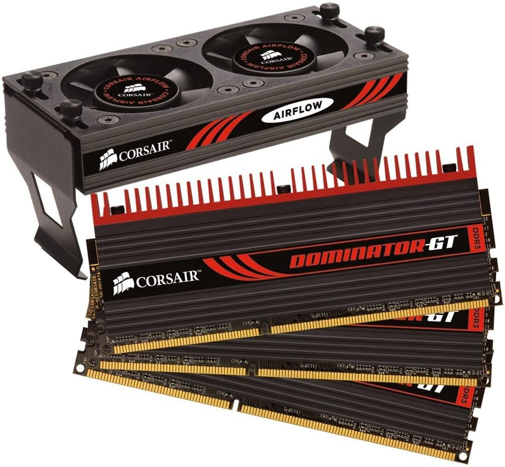 Corsair Dominator GT CMT12GX3M3A2000C9 12GB DDR3 SDRAM Memory Module - 12 GB (3 x 4 GB) - DDR3 SDRAM - 2000 MHz DDR3-2000/PC3-16000 - Retail - CMT12GX3M3A2000C9
