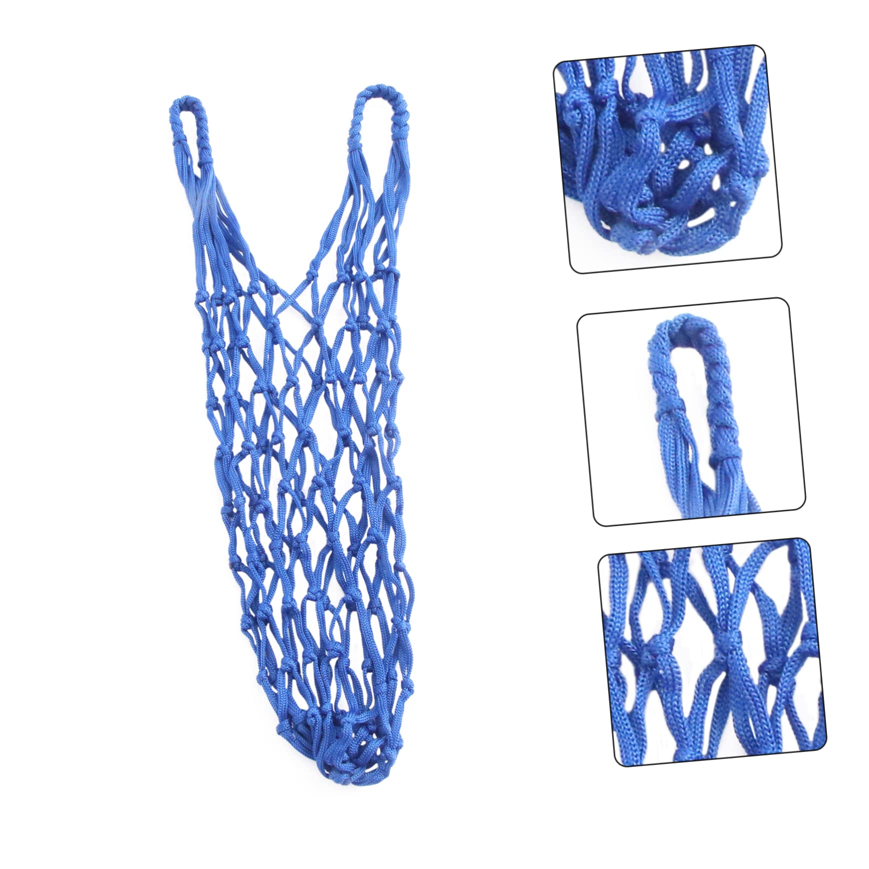 Happyyami Livestock Feeding Mesh Bag 21.26 Inch Durable Nylon Hay Feeder with Braided Rope for Horses Goats Poultry Farm Feeding - Image 4