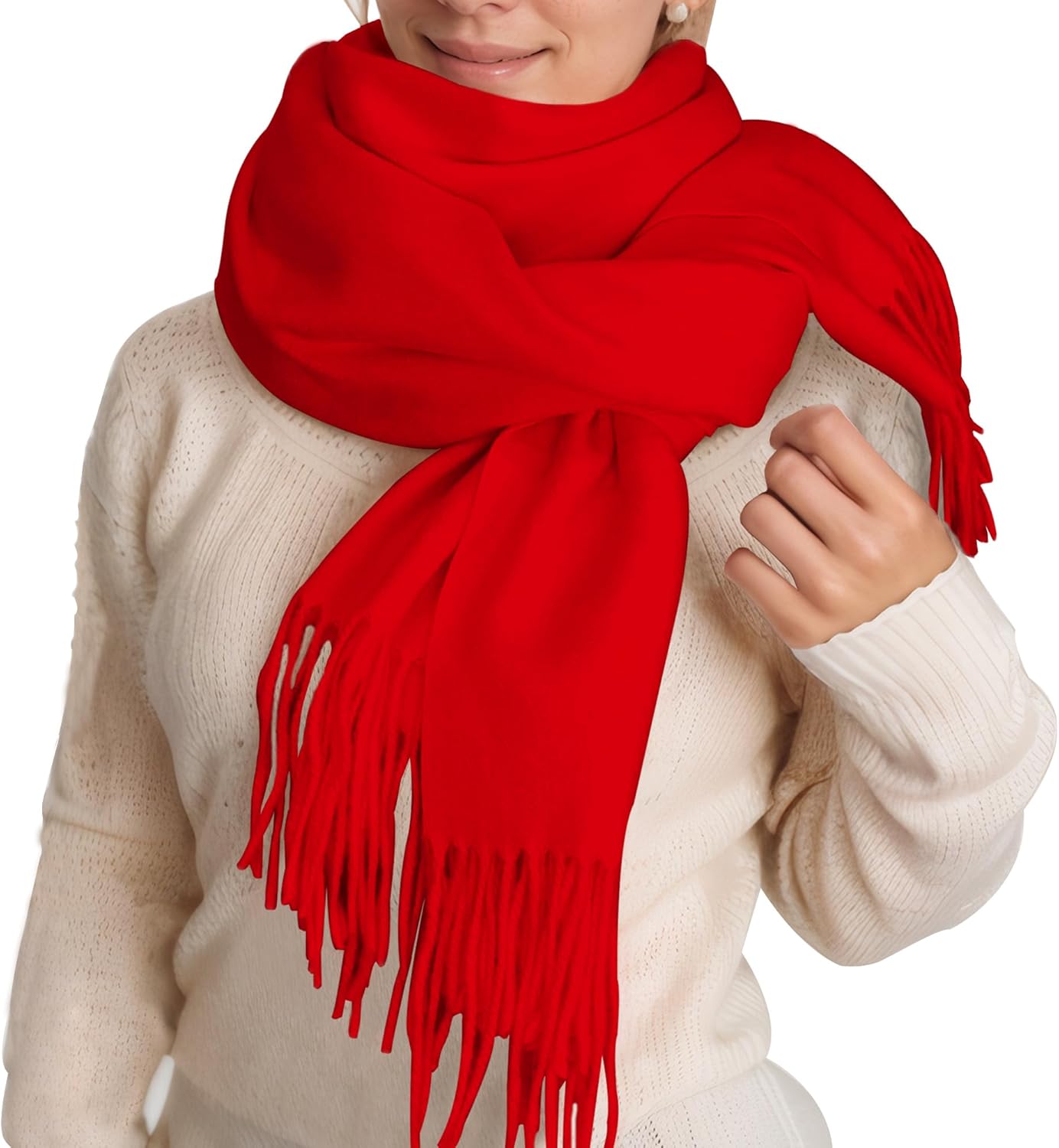 Sjaals Sjaal Dames Winter Sjaal Kasjmier Feel Pashmina