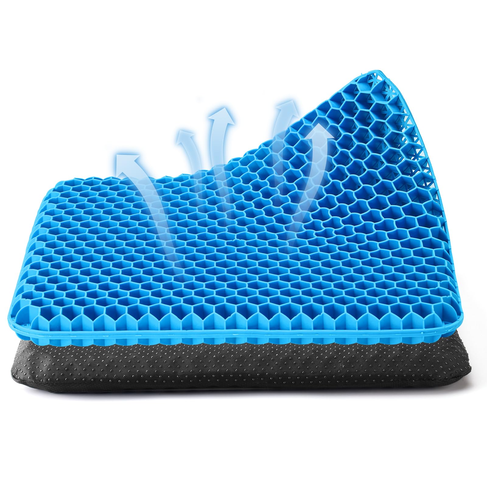 Coussin de chaise en gel ergonomique pour rester assis sans douleur en voiture