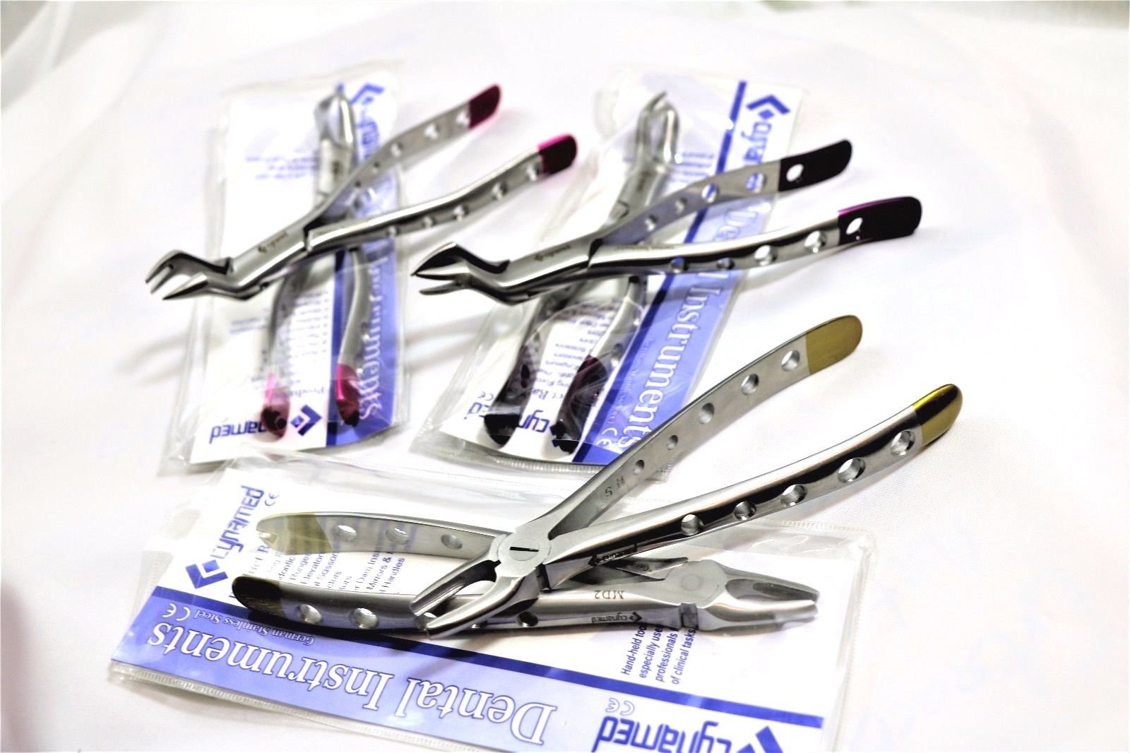 New Set of 3 Each Premium German Dental Extraction EXTRACTING Forceps Dental Instruments NO88L NO88R NO23