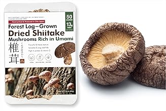 Dried Shiitake Mushrooms 'Donko' [ Premium Japanese Log-Grown, Thick & Meaty ] – 80g, for Cooking