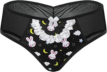 LittleForBig Dunne Band Ademende Tucking Gaff Braziliaanse Cheeky Slipjes Soepele Mesh Zijdeachtige Verbergende Gaff Vormende Slips voor Crossdressers Transgender Individuen, roze, M