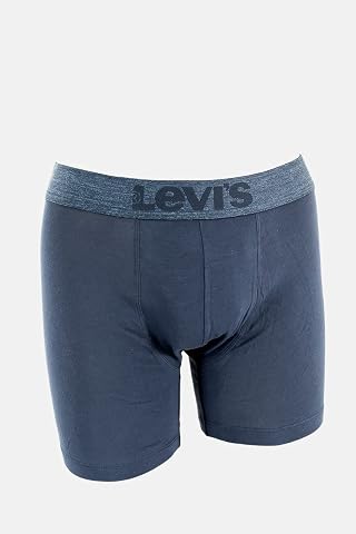Levi's Herren Levi's Melange Waistband Organic Cotton Men's Boxer Briefs 2 Pack Boxer Briefs