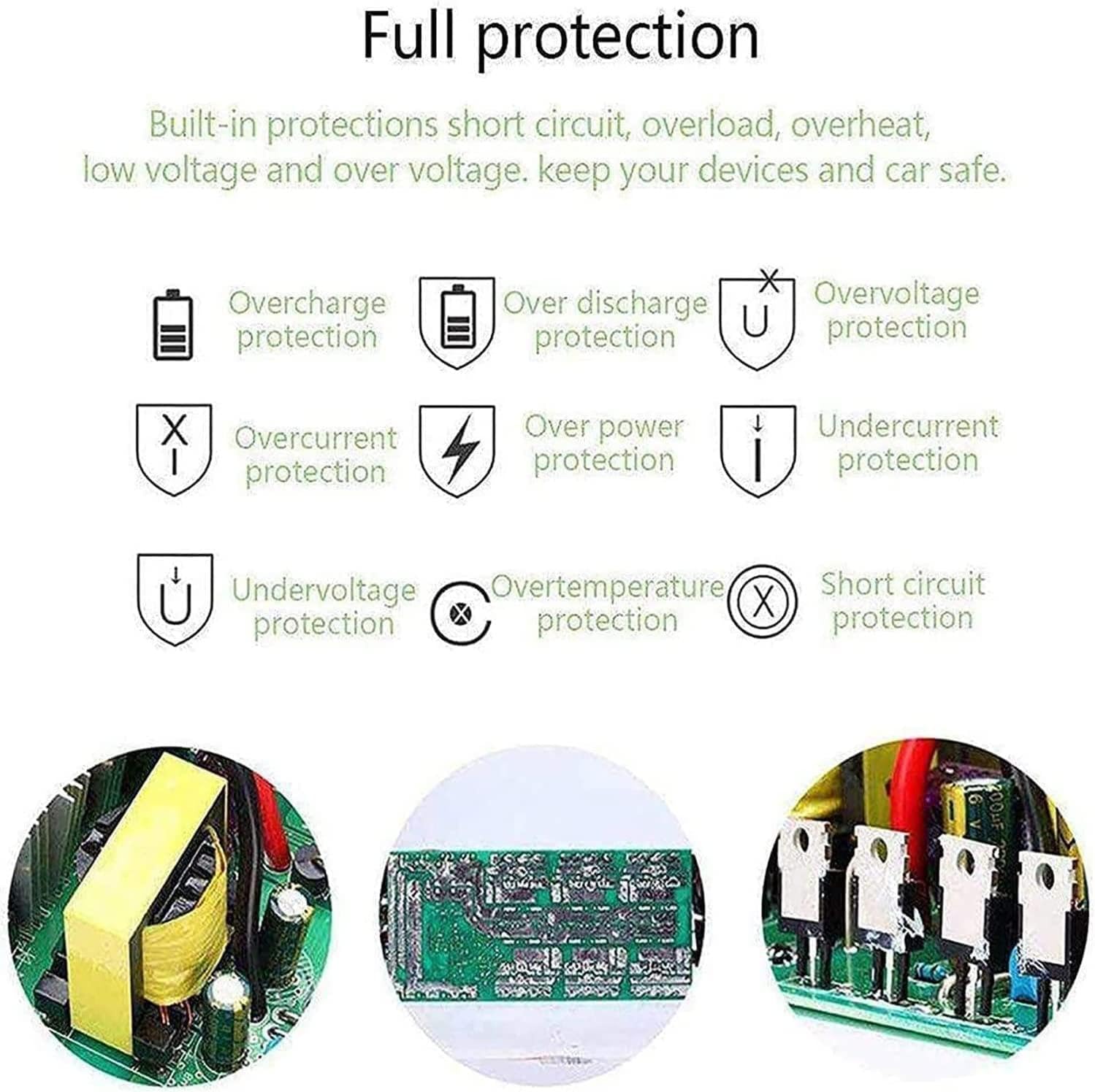 High Power Solar Inverter 2800W-20000W, DC 12V/24V/48V/60V/72V to 110V/220V Pure Sine Wave Inverter for Home Energy Storage, Efficient & Reliable Energy Conversion