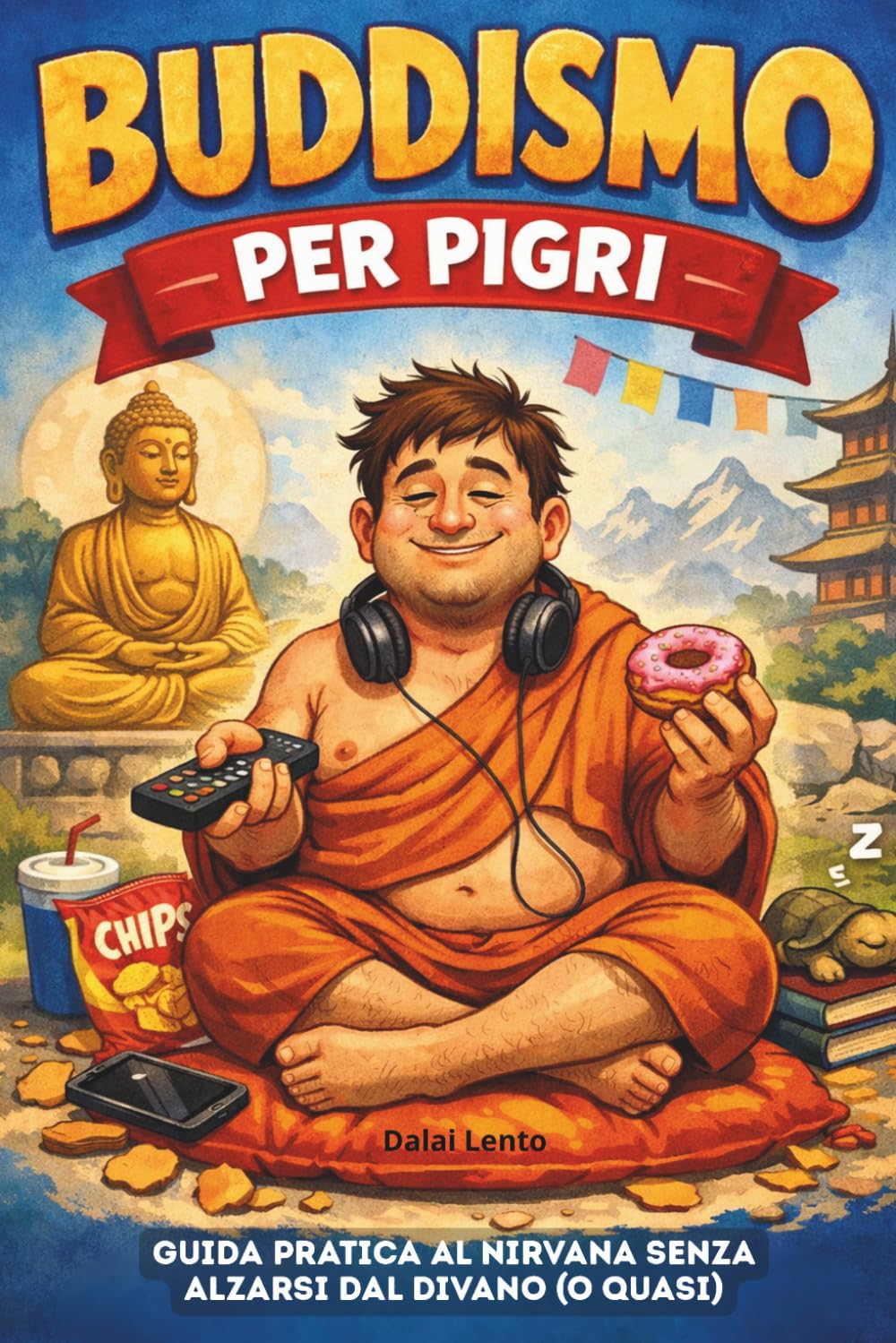 Buddismo per Pigri: Guida pratica al Nirvana senza alzarsi dal divano (o quasi).