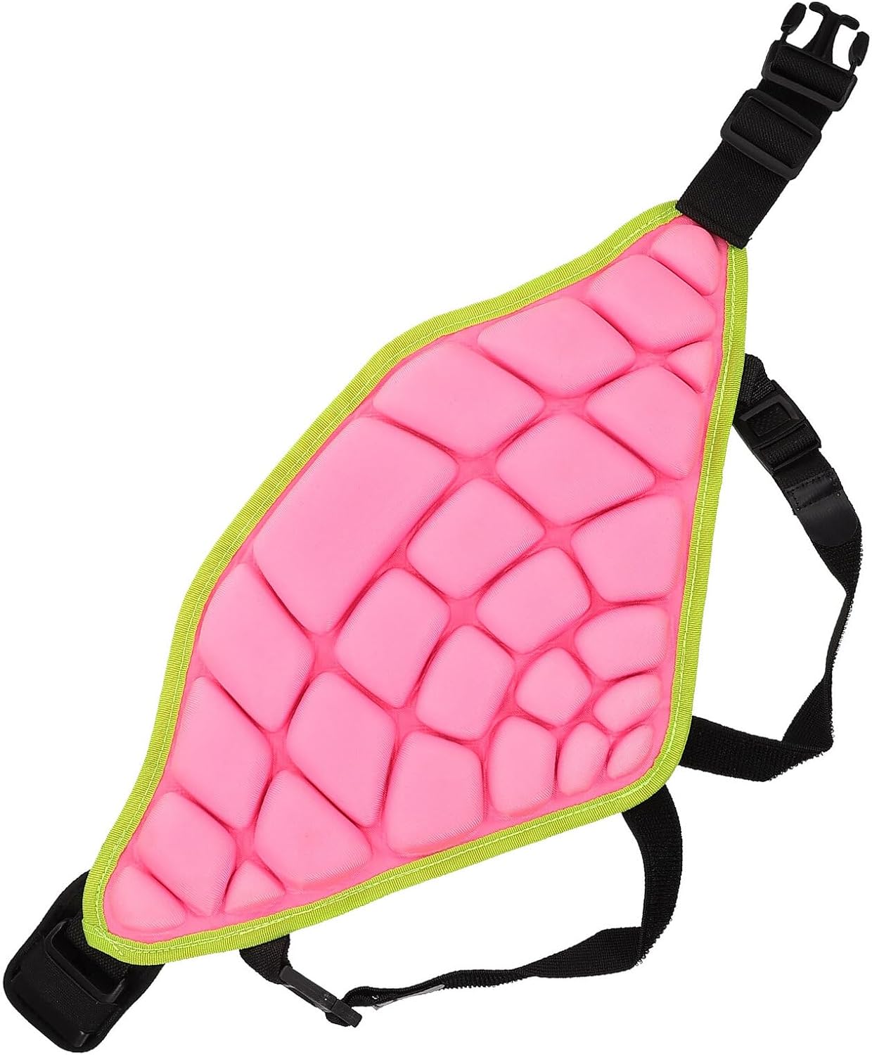 KALLORY ’s Padded Skating Hip Protector Shorts, Thickened Pink Hip Protective Cushion, Comfortable Butt Pad for Outdoor Skating and Skiing, Impact-Resistant Safety Gear