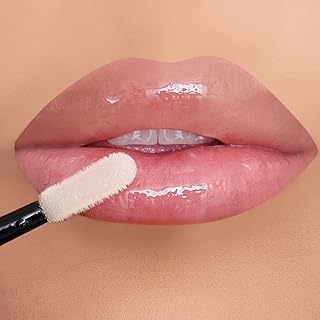 K7L Clear Lip Gloss Lip Gloss With Vitamin E, Shea Butter and Coconut Oil - Non Sticky & Ultra Shine Lip Gloss - Sheer The Love