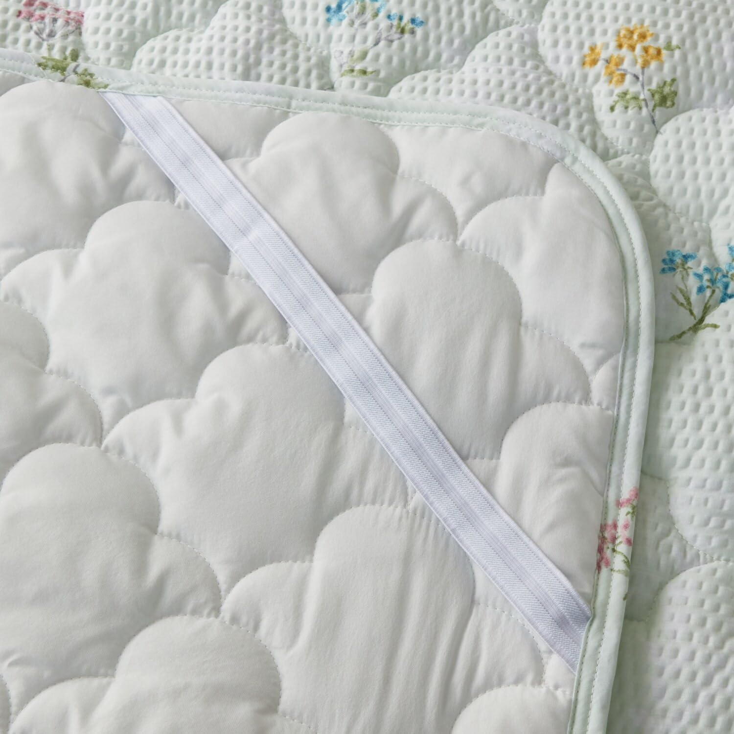 大津毛織 Otsukeori やわらか・爽やか 綿混リップル キルトケット＆ 敷きパッドセット (リーフグリーン, セミダブル) 大津毛織  やわらか・爽やか 綿混リップル キルトケット＆ 敷きパッドセット ＜セミダブル＞- ショップチャンネル 大津毛織 やわらか・爽やか 綿混 ...