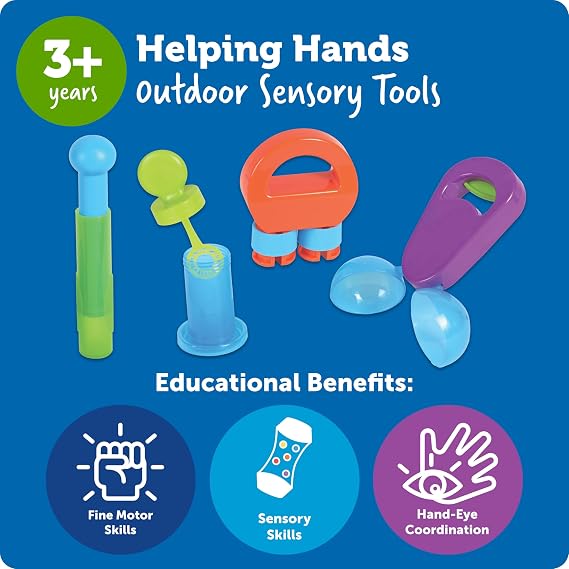 Learning Resources Helping Hands Outdoor Sensory Tools