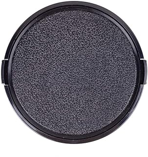 カメラ用の黒いフロントレンズキャップ