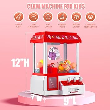 Claw Machine for Kids Toys Mini Arcade Machine Vending Machines for Kids