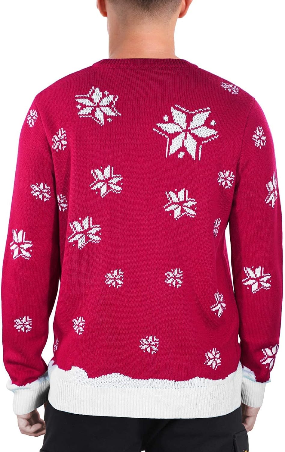 QUALFORT Women's Ugly Christmas Sweater