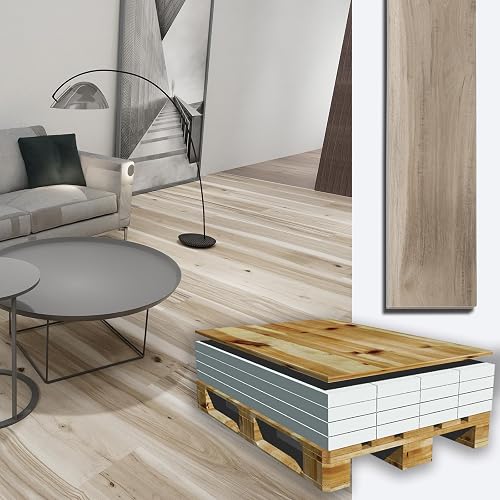 SPC Click Lock Luxury Vinyl Flooring Plank | 342 Sq.Ft | Thick 5 mm | Wood Floating LVP Floor Tile| 100% Waterproof |Scratch Resistant |Rigid Core|Use for Indoor/Commercia(16 Boxes/Pallet)