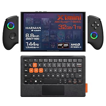 ミニPC One Xplayer X1 Mini (Ryzen7 8840U/64GB) ONEXPLAYER X1 Mini AMD Ryzen 7 8840U 3-in-1 8.8