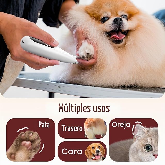 Foto 8 de 8 de GlasFlength Cortapelos para Perros con Luz LED