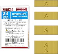 Vista 14 de Clavos sin cabeza de calibre 23 para pinner (5/8", 3/4", 5/6", 1", 1-3/8") 5 tamaños variados para pinner neumático o eléctrico de 23 GA o pistola
