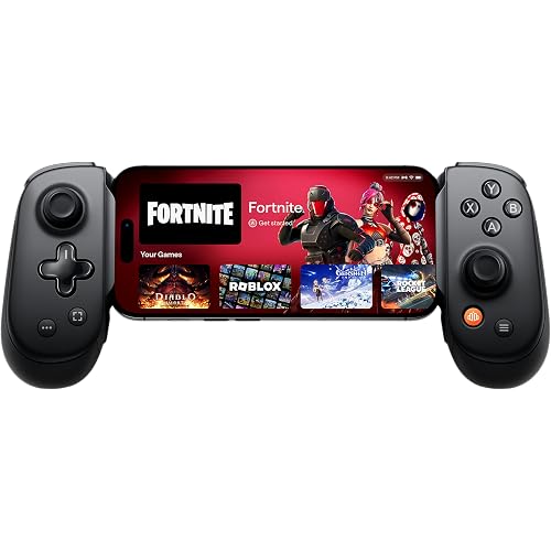 BACKBONE Pro Gaming Controller for iPhone 15/16/17 & Android, USB-C/Bluetooth Controller, Stream Xbox, Play Call of Duty, PlayStation via iOS Remote Play