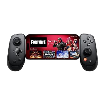 BACKBONE Pro Mobile Gaming Controller for iPhone 15/16 Series+ and Android USB-C & Bluetooth Play Anywhere on Any Screen Premium Quality & Pro-Level Comfort Android & iPhone Game Controller